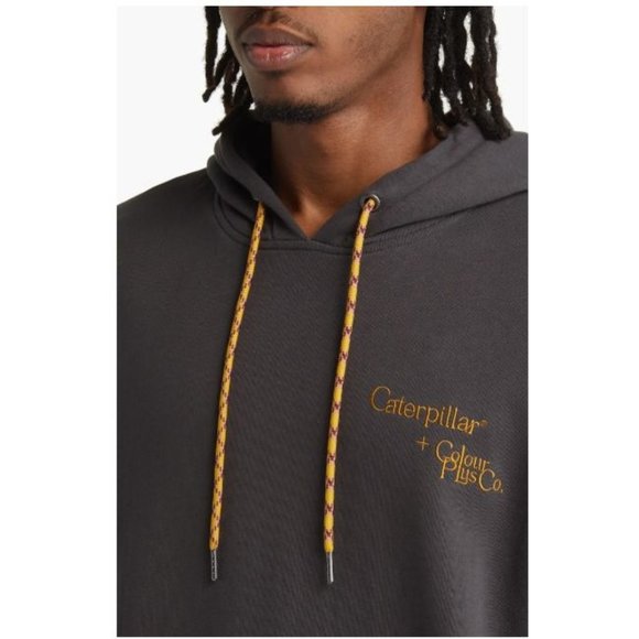 Caterpillar Embroidered Logo Cotton Hoodie - NWT - Size XXL - Picture 3 of 7